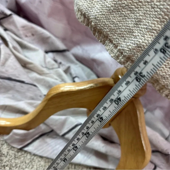 cupcakes and cashmere long duster sweater cardigan belted waist sz small boho - Picture 4 of 8